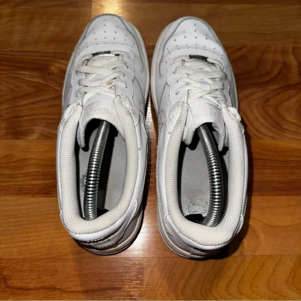 Nike Youth Air Force 1 LE Grade School Shoe Size 7Y, White/White DH2920-111 2021